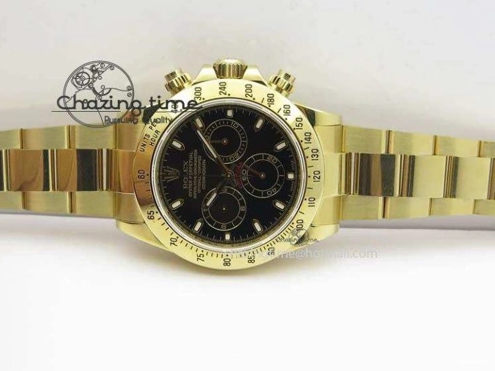 A7750 Dial 116523 Edition Bracelet Black Best On JF Daytona YG YG 0513